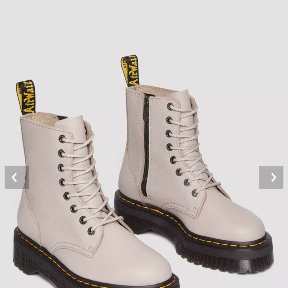 NWOB DR MARTENS JADON III BOOTS PISA LEATHER PLATSFORMS